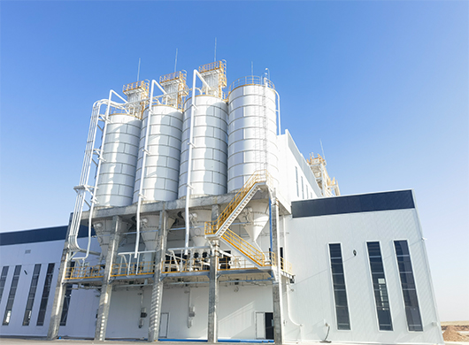 Uzbekistan Calcium Carbonate Ultrafine Grinding Silo Project
