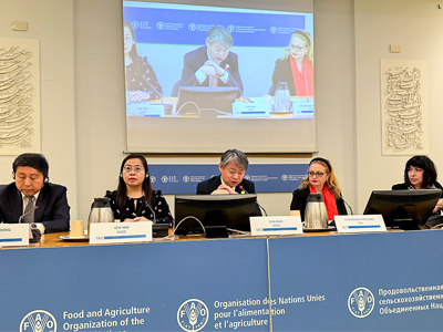 SRON attended the FAO event and brought its EPC experience in grain storage abroad