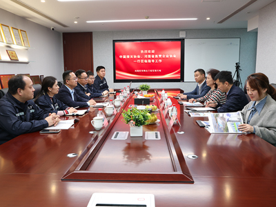 Leaders of China Customs Brokers Association visited SRON
