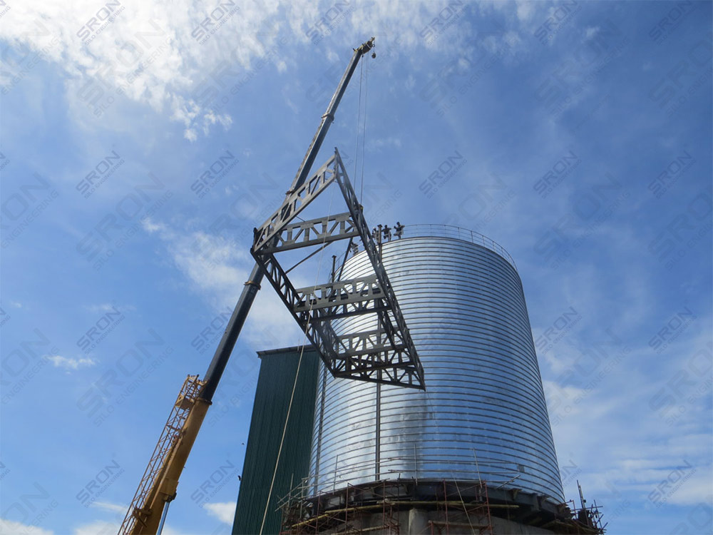 alumina powder silo for sale